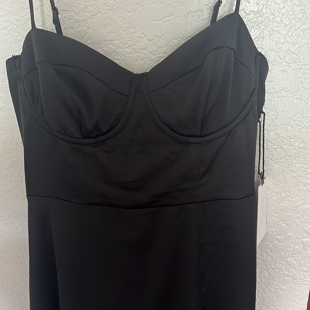 NWT ASTR the Label Black Dress XS